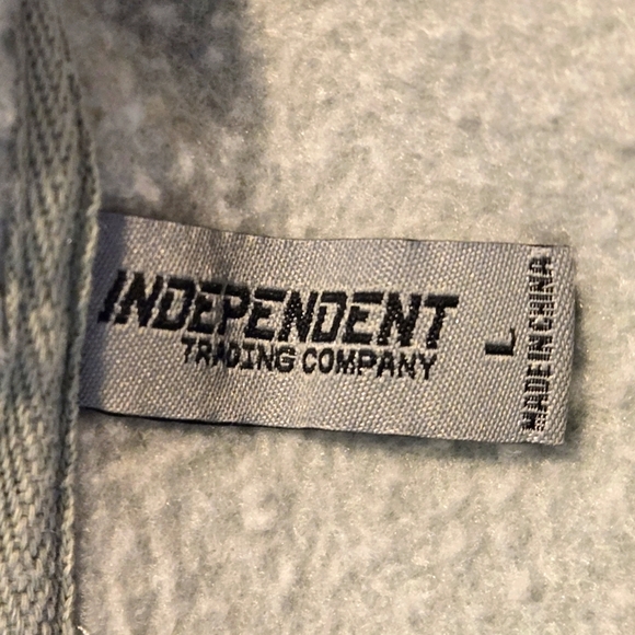 Independent Trading Company Hoodie Graphic Sweatshirt Light Sage Women size L - Picture 9 of 14